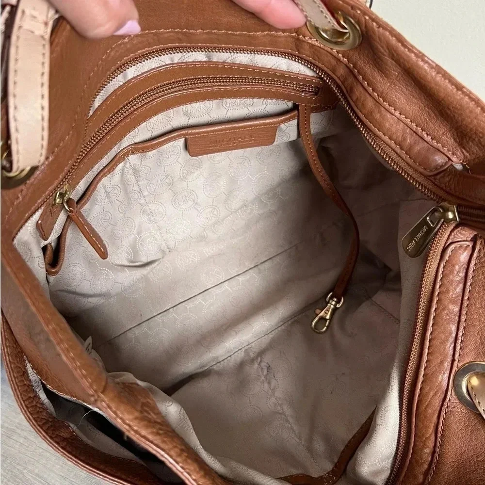 Michael Kors Pebbled Leather Tote Bag